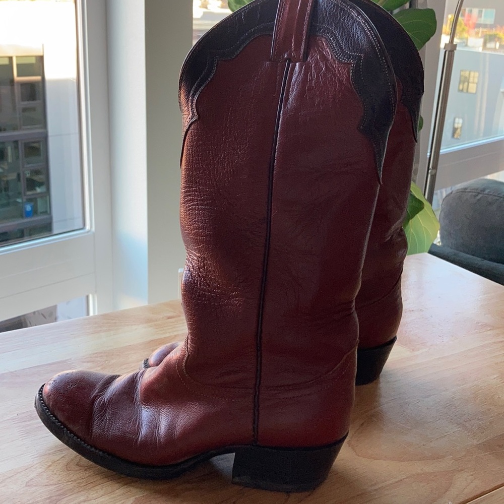 Women’s Leather Cowboy boots 7B